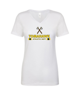 Tomahawk HS Stacked - Womens V-Neck
