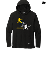 Tomahawk HS Baseball Hitter - New Era Tri-Blend Hoodie