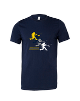 Tomahawk HS Baseball Hitter - Tri-Blend Shirt