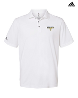 Tomahawk HS Baseball Mascot - Mens Adidas Polo