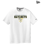 Tomahawk HS Baseball Mascot - New Era Performance Shirt