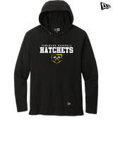Tomahawk HS Baseball Mascot - New Era Tri-Blend Hoodie
