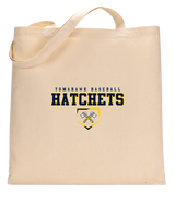 Tomahawk HS Baseball Mascot - Tote