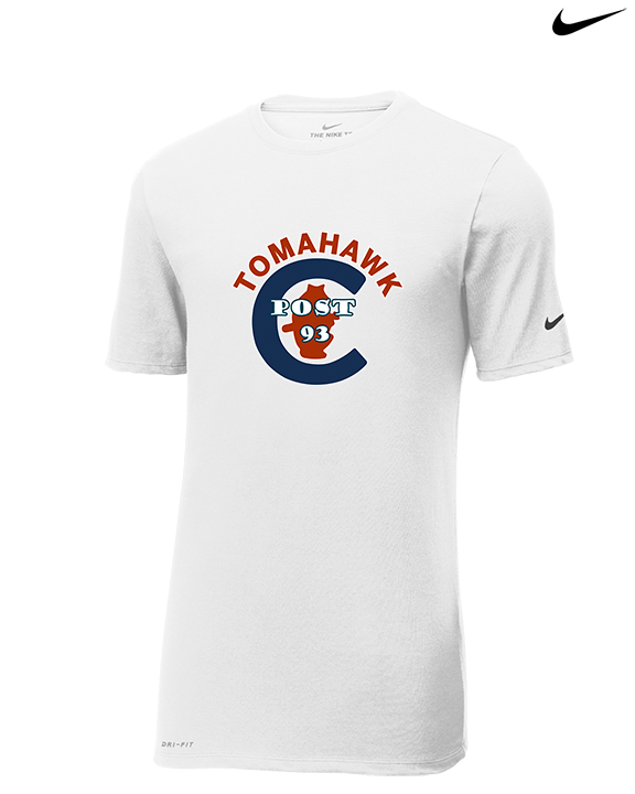 Tomahawk Legion Baseball 02 - Mens Nike Cotton Poly Tee