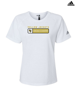 Tombstone HS Cross Country Pennant - Womens Adidas Performance Shirt