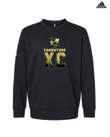 Tombstone HS Cross Country XC Splatter - Mens Adidas Crewneck