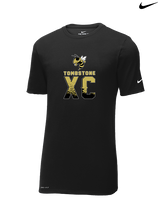Tombstone HS Cross Country XC Splatter - Mens Nike Cotton Poly Tee