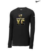 Tombstone HS Cross Country XC Splatter - Mens Nike Longsleeve