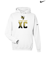 Tombstone HS Cross Country XC Splatter - Nike Club Fleece Hoodie
