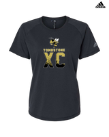Tombstone HS Cross Country XC Splatter - Womens Adidas Performance Shirt