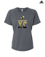 Tombstone HS Cross Country XC Splatter - Womens Adidas Performance Shirt