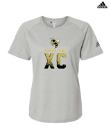 Tombstone HS Cross Country XC Splatter - Womens Adidas Performance Shirt