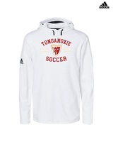 Tonganoxie HS Soccer Curve - Mens Adidas Hoodie