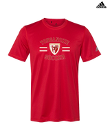 Tonganoxie HS Soccer Curve - Mens Adidas Performance Shirt