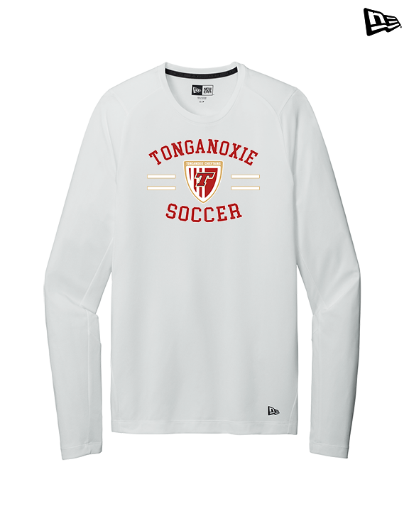 Tonganoxie HS Soccer Curve - New Era Performance Long Sleeve