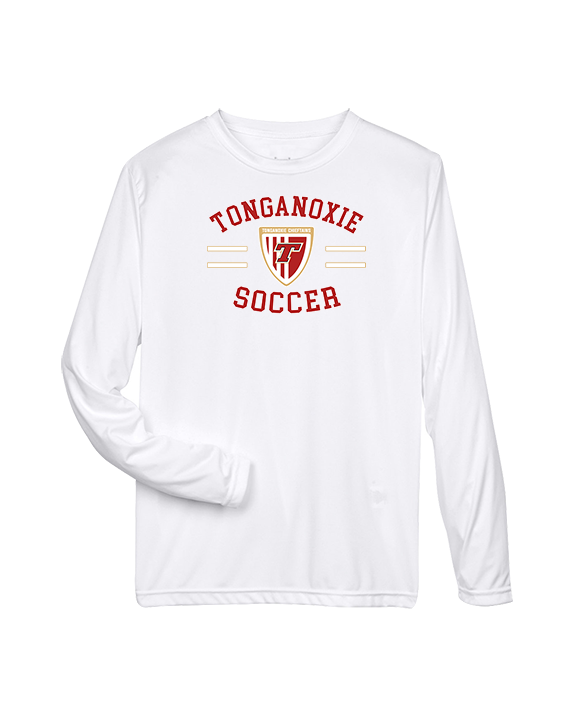 Tonganoxie HS Soccer Curve - Performance Longsleeve
