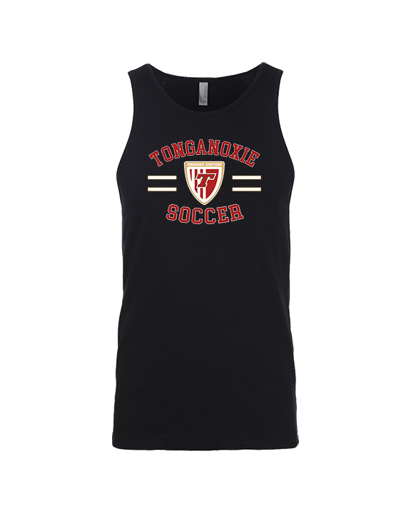 Tonganoxie HS Soccer Curve - Tank Top
