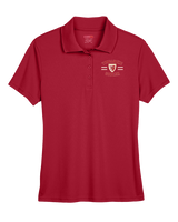 Tonganoxie HS Soccer Curve - Womens Polo