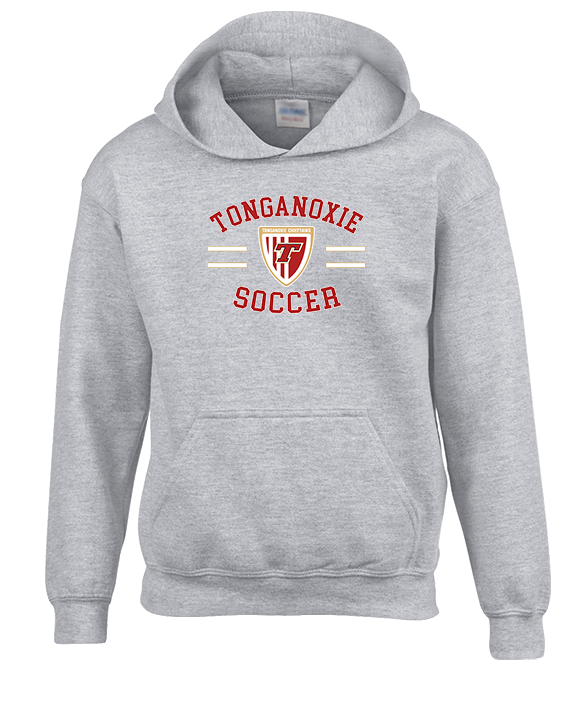 Tonganoxie HS Soccer Curve - Youth Hoodie