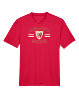 Tonganoxie HS Soccer Curve - Youth Performance Shirt