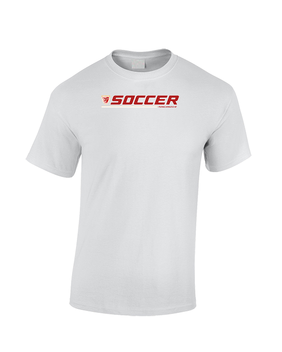 Tonganoxie HS Soccer Lines - Cotton T-Shirt