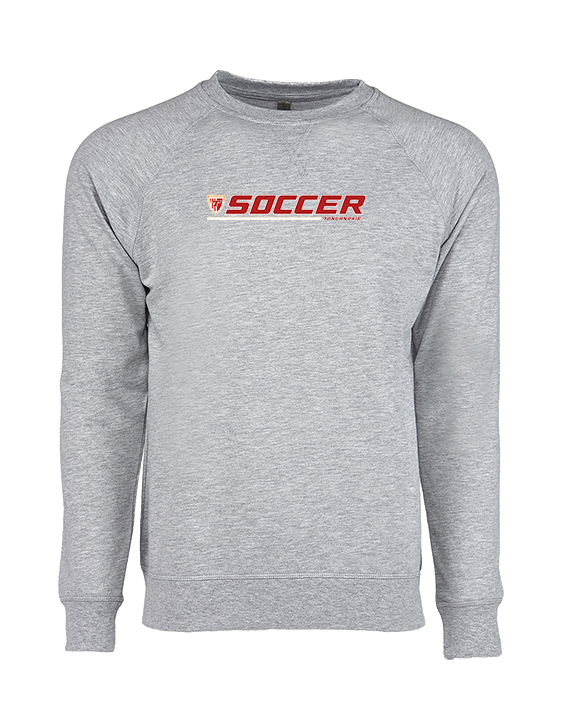 Tonganoxie HS Soccer Lines - Crewneck Sweatshirt