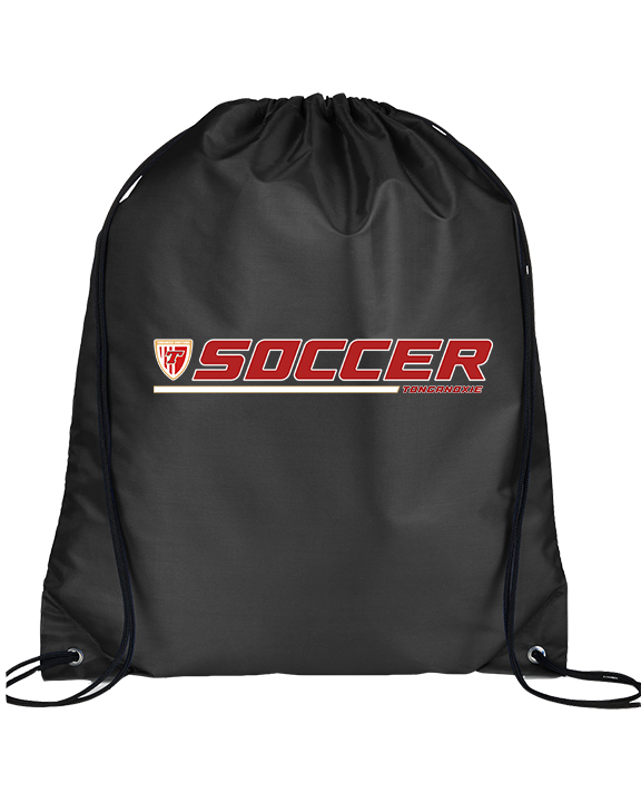 Tonganoxie HS Soccer Lines - Drawstring Bag