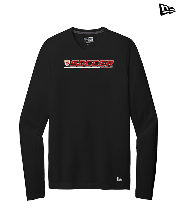 Tonganoxie HS Soccer Lines - New Era Performance Long Sleeve