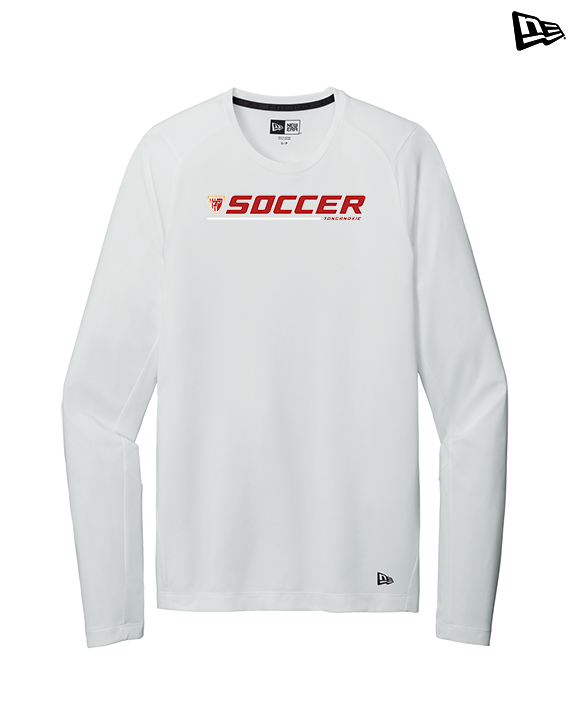 Tonganoxie HS Soccer Lines - New Era Performance Long Sleeve