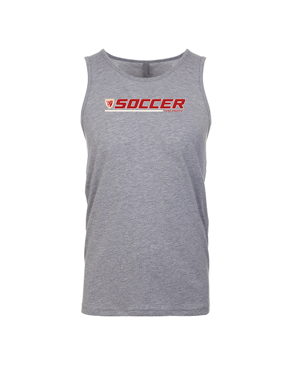 Tonganoxie HS Soccer Lines - Tank Top