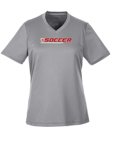 Tonganoxie HS Soccer Lines - Womens Performance Shirt