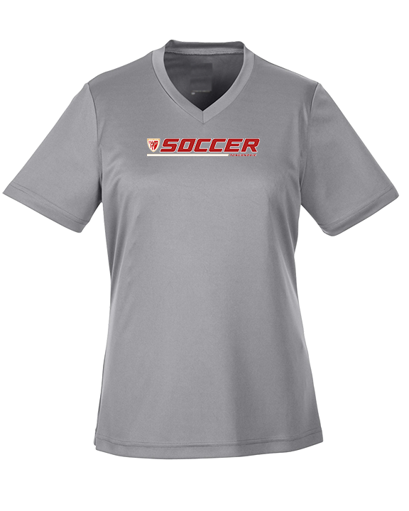 Tonganoxie HS Soccer Lines - Womens Performance Shirt