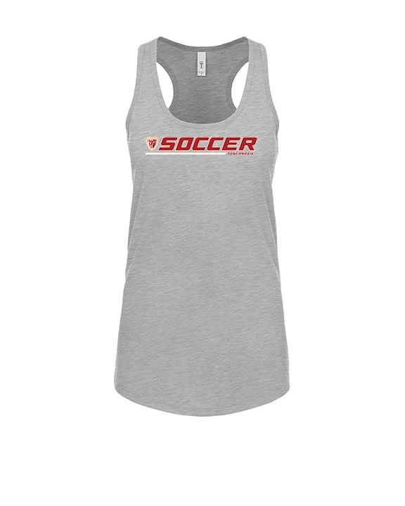 Tonganoxie HS Soccer Lines - Womens Tank Top