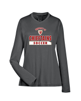 Tonganoxie HS Soccer Property - Womens Performance Longsleeve