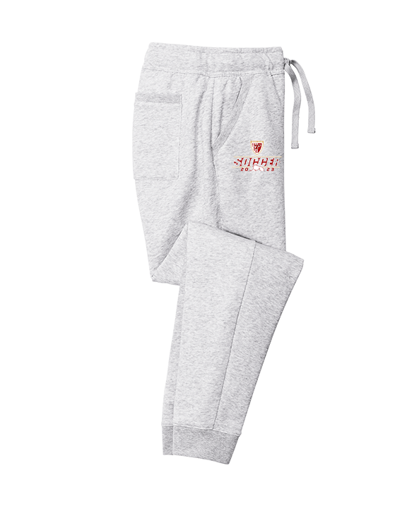 Tonganoxie HS Soccer Soccer Lines - Cotton Joggers