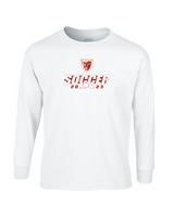 Tonganoxie HS Soccer Soccer Lines - Cotton Longsleeve