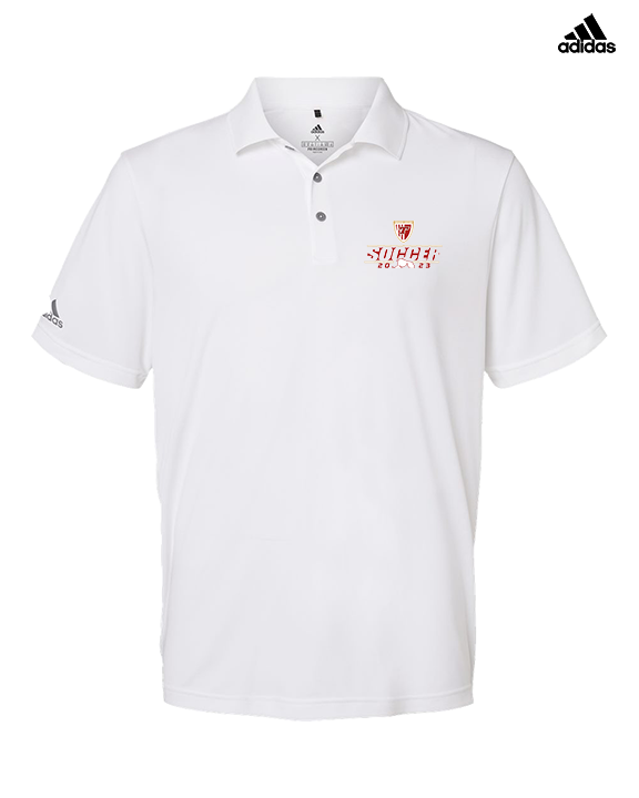Tonganoxie HS Soccer Soccer Lines - Mens Adidas Polo