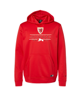Tonganoxie HS Soccer Soccer Lines - Oakley Performance Hoodie