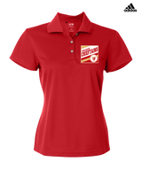 Tonganoxie HS Soccer Square - Adidas Womens Polo