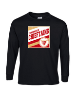 Tonganoxie HS Soccer Square - Cotton Longsleeve