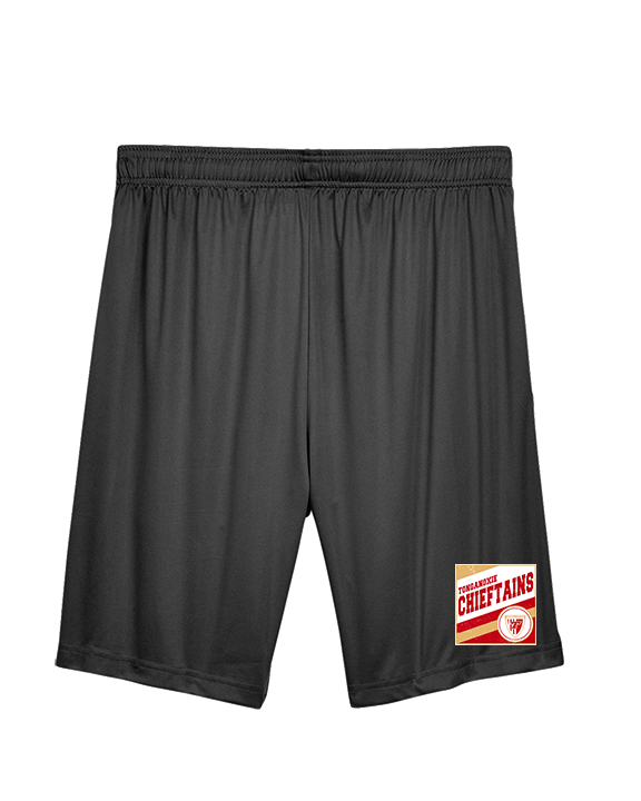 Tonganoxie HS Soccer Square - Mens Training Shorts with Pockets