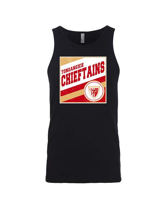 Tonganoxie HS Soccer Square - Tank Top