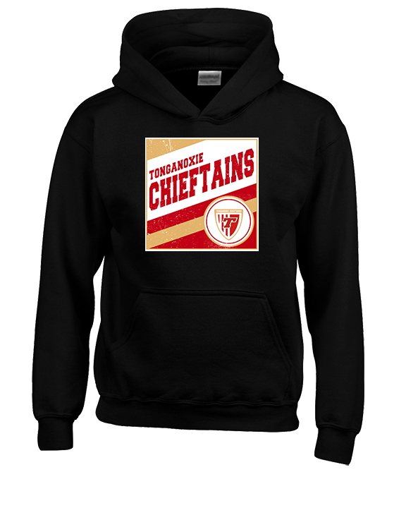 Tonganoxie HS Soccer Square - Unisex Hoodie
