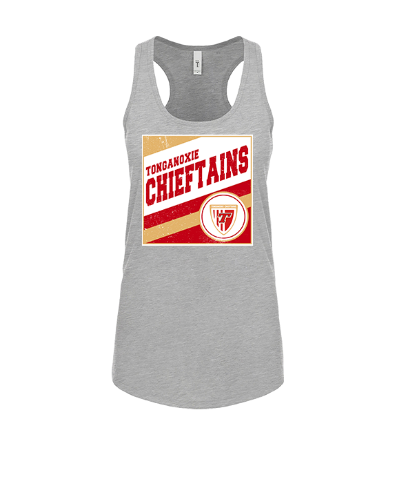 Tonganoxie HS Soccer Square - Womens Tank Top