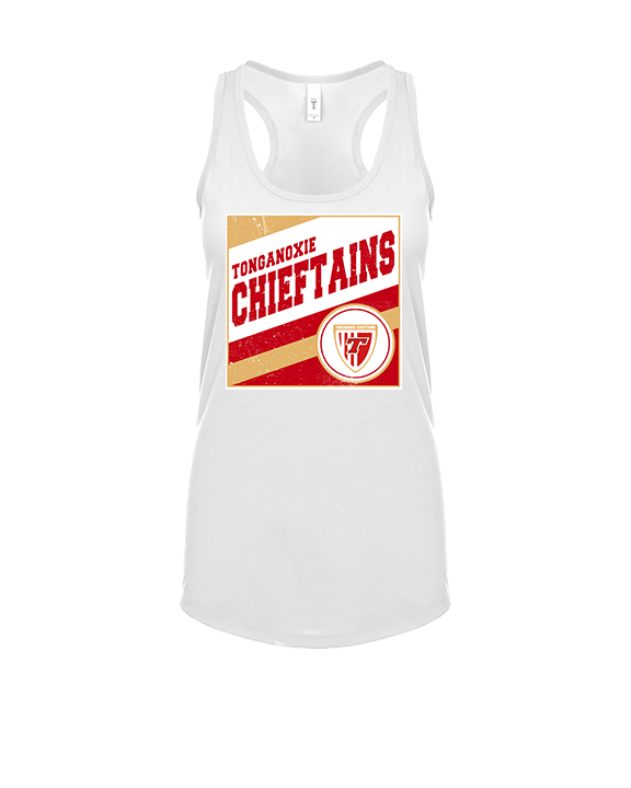 Tonganoxie HS Soccer Square - Womens Tank Top