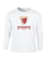 Tonganoxie HS Soccer Stacked - Cotton Longsleeve