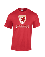 Tonganoxie HS Soccer Stacked - Cotton T-Shirt