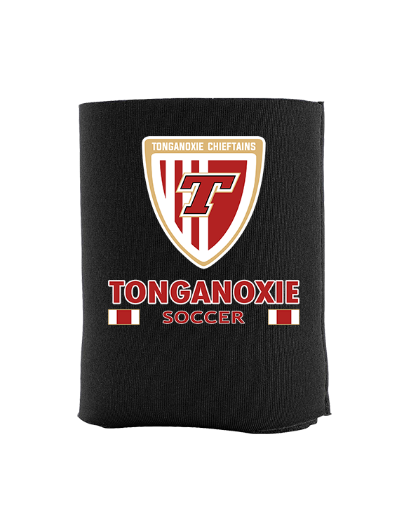 Tonganoxie HS Soccer Stacked - Koozie