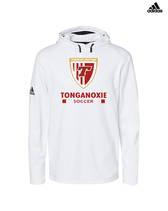 Tonganoxie HS Soccer Stacked - Mens Adidas Hoodie