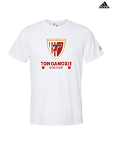 Tonganoxie HS Soccer Stacked - Mens Adidas Performance Shirt